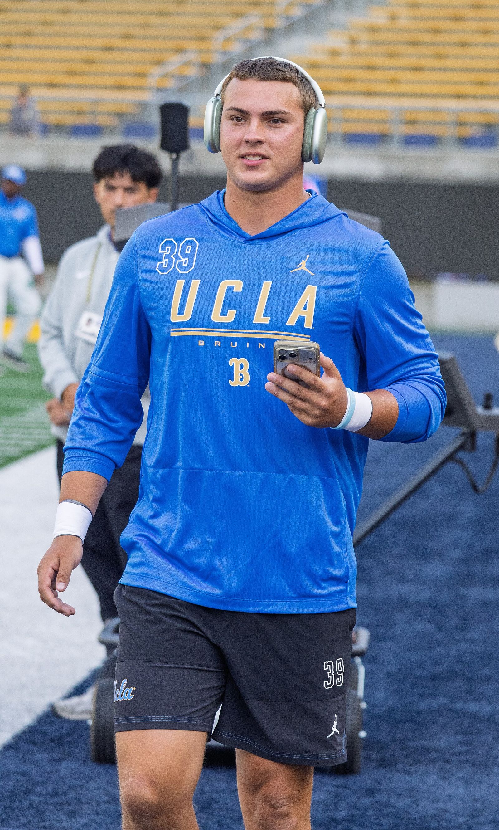 Anthony Sacca at the UCLA Bruins at California Golden Bears football game on September 5, 2026