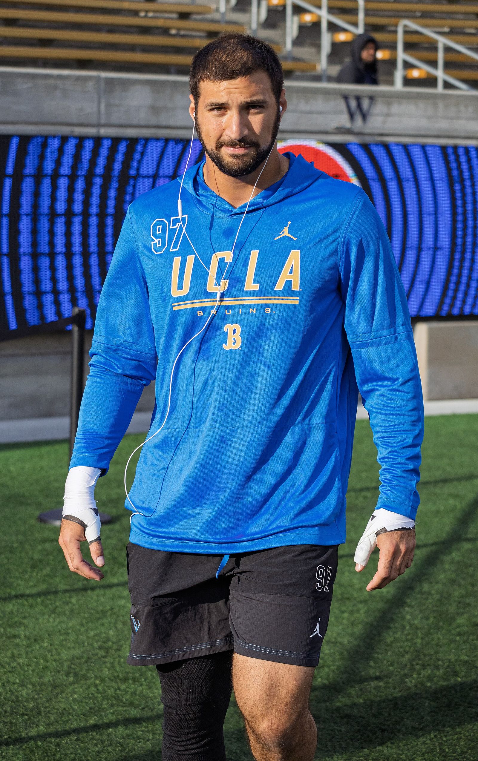Aiden Gobaira at the UCLA Bruins at California Golden Bears football game on September 5, 2026