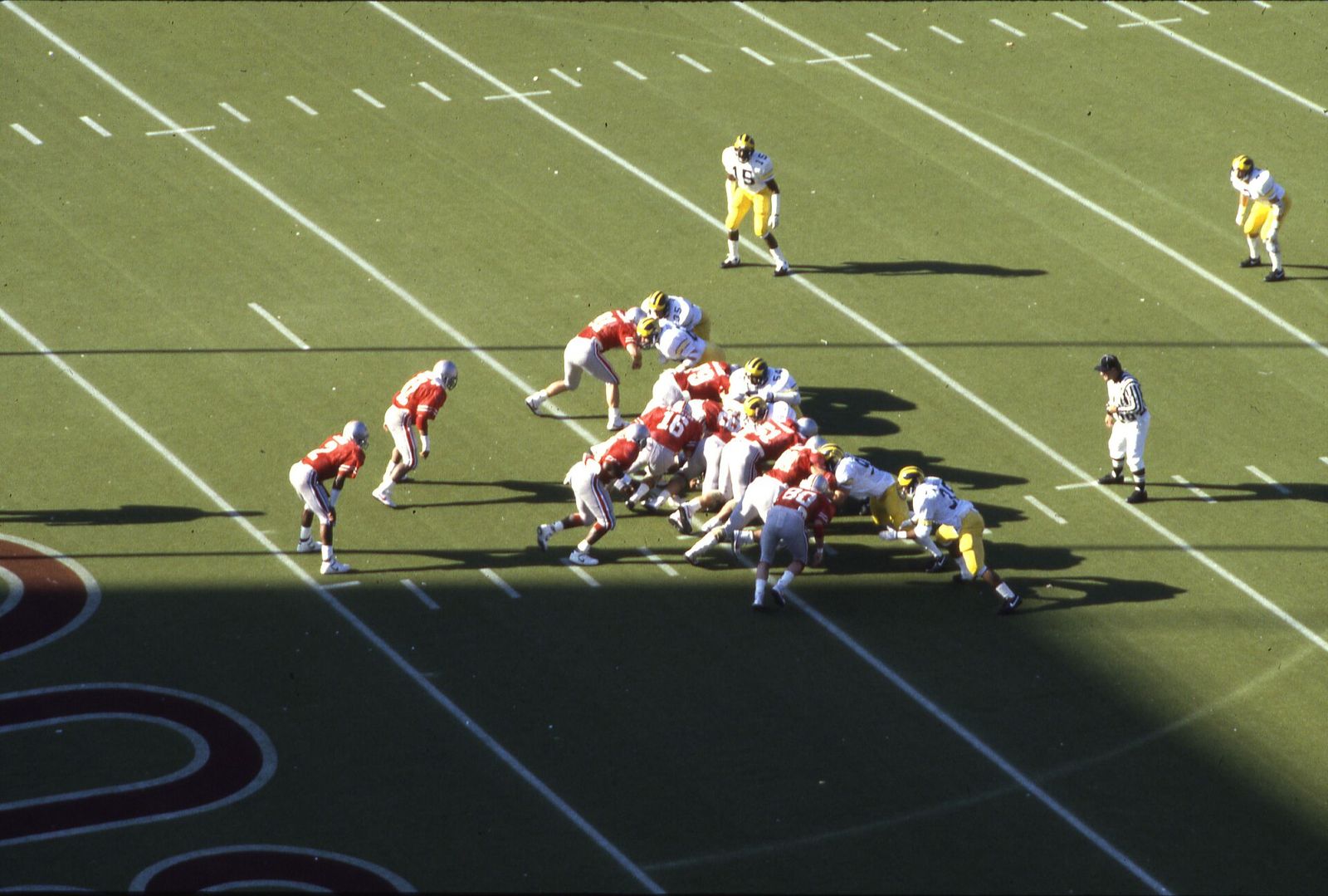 Michigan at Ohio State, 1986