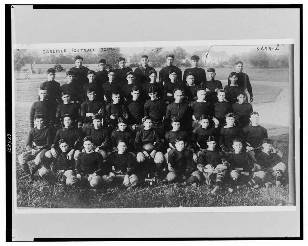 Carlisle School football squad