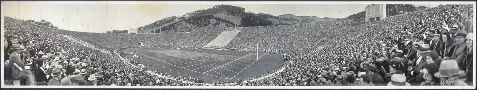 California-Stanford football game, Berkeley, Cailfornia, Nov. 22, 1930