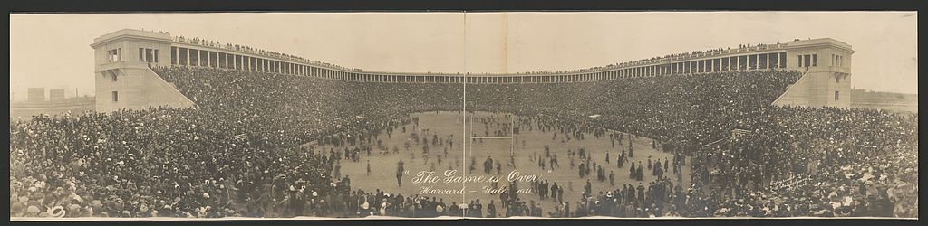 "The game is over", Harvard - Yale, 1911