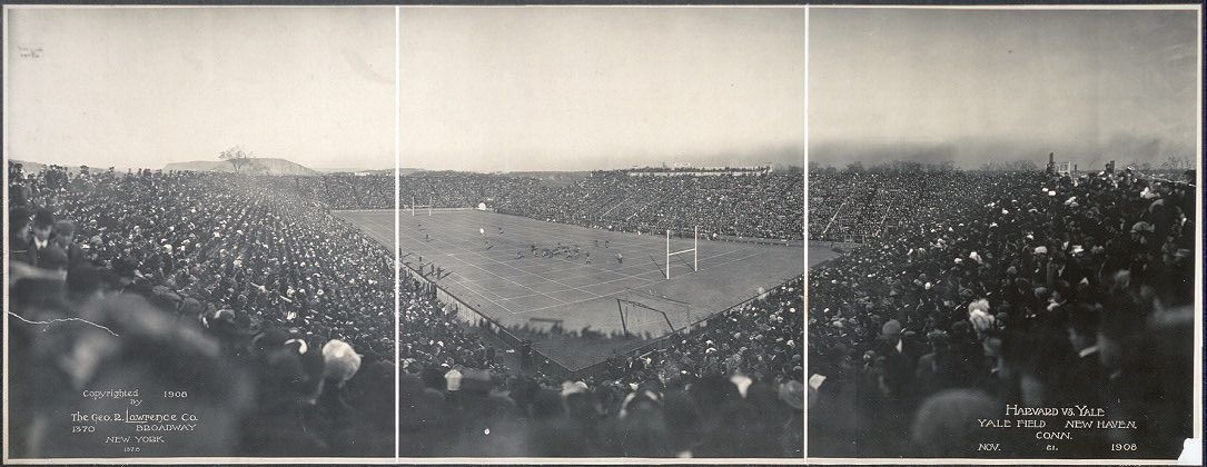 Harvard vs. Yale, Yale Field, New Haven, Conn., Nov. 21, 1908