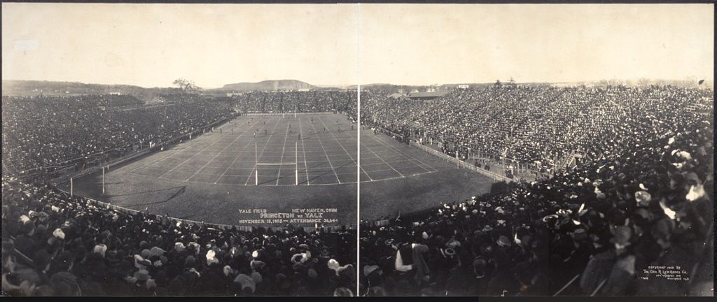 Yale Field, New Haven, Conn., Princeton vs. Yale, November 18, 1905, attendance 30,644
