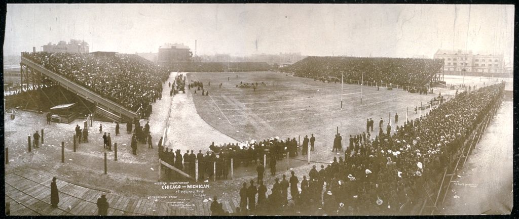 Western Championship, Chicago - Michigan at Marshall Field, Chicago, attendance, 27,000