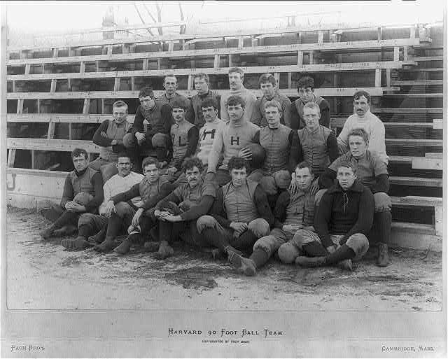 Harvard 90 foot ball team