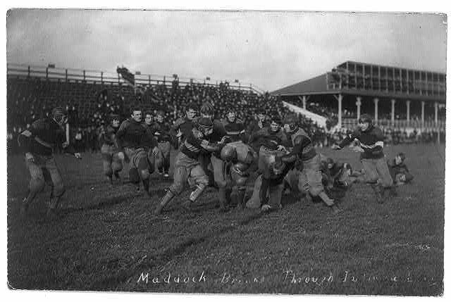 Maddock breaking through Indiana line