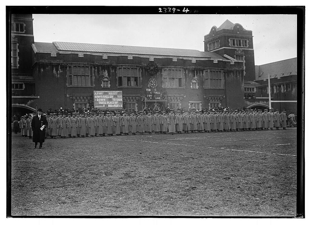 Army-Navy line up (?)