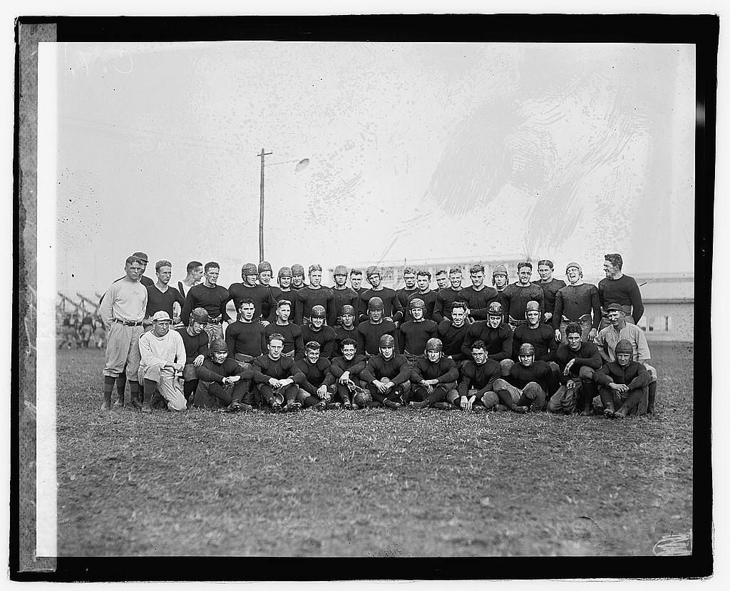 Navy football squad