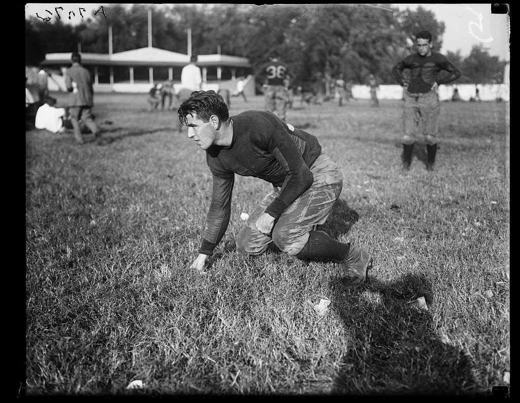Tackle. G.T. football team