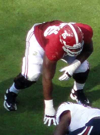D.J. Fluker at Alabama