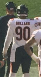 Jonathan Bullard with the Chicago Bears, 2018
