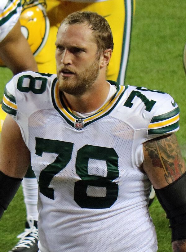 Jason Spriggs with the Denver Broncos, 2017