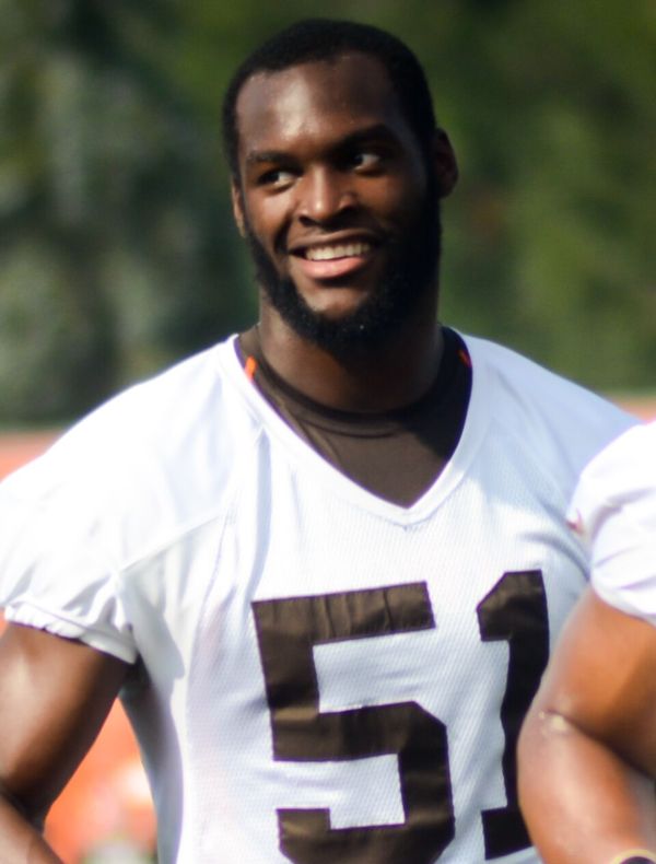 Barkevious Mingo with the Cleveland Browns, 2014