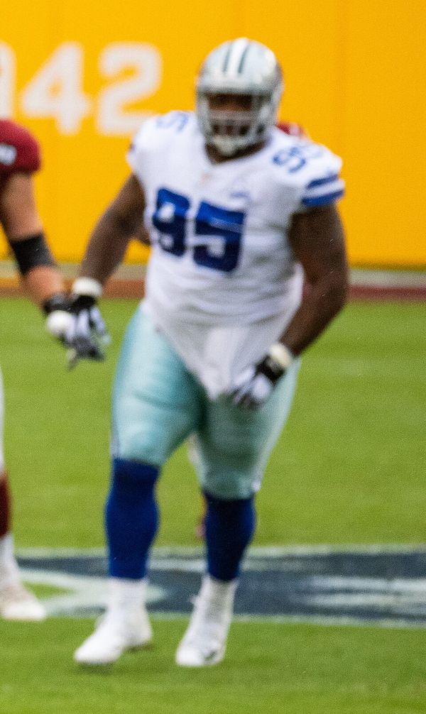 Dontari Poe with the Dallas Cowboys, 2020
