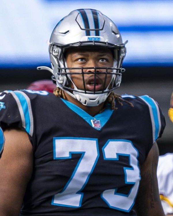 Michael Jordan with the Carolina Panthers, 2021