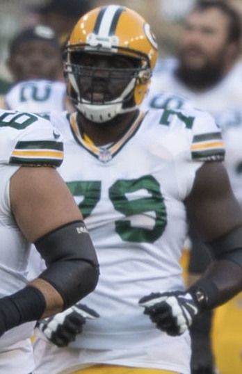 Kofi Amichia with the Green Bay Packers, 2017