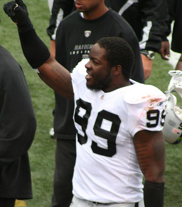 Lamarr Houston in the NFL