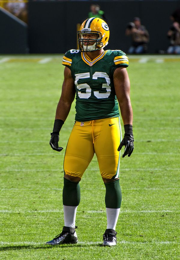 Nick Perry with the Green Bay Packers, 2012