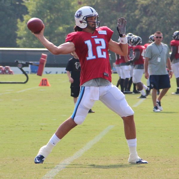 Charlie Whitehurst with the Tennessee Titans, 2014