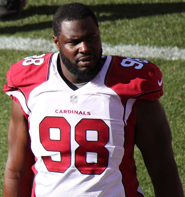Frostee Rucker with the Arizona Cardinals, 2014