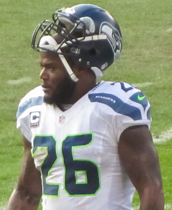 Michael Robinson with the Seattle Seahawks, 2012