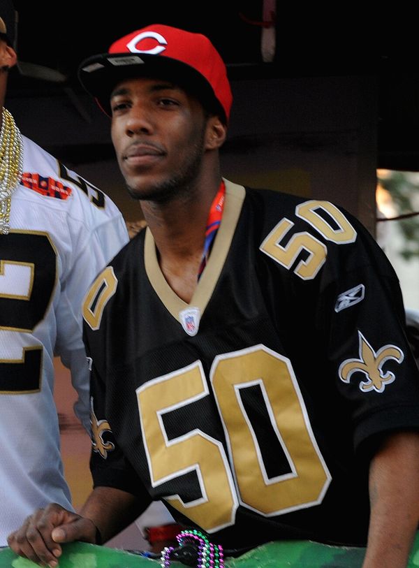 Marvin Mitchell with the New Orleans Saints