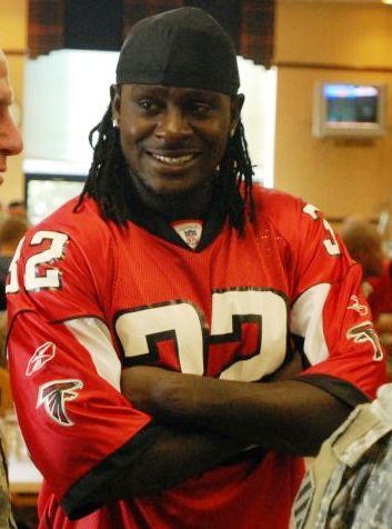 Jerious Norwood with the Atlanta Falcons, 2009