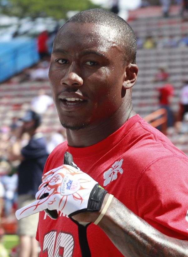 Brandon Marshall with the Chicago Bears, 2012