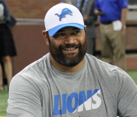 Haloti Ngata with the Detroit Lions, 2015