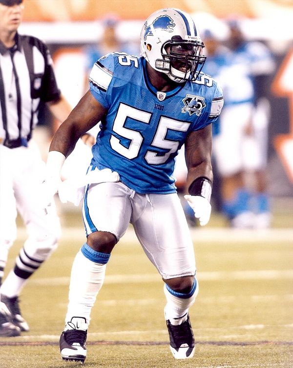 Buster Davis with the Detroit Lions, 2008