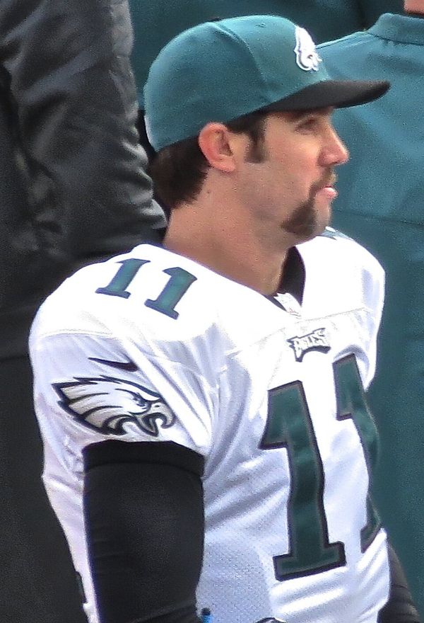 Trent Edwards with the Philadelphia Eagles, 2012