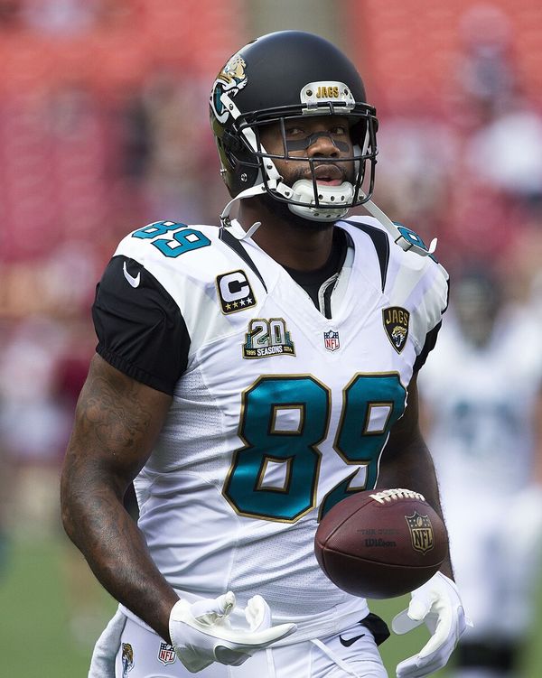Marcedes Lewis with the Jacksonville Jaguars, 2014
