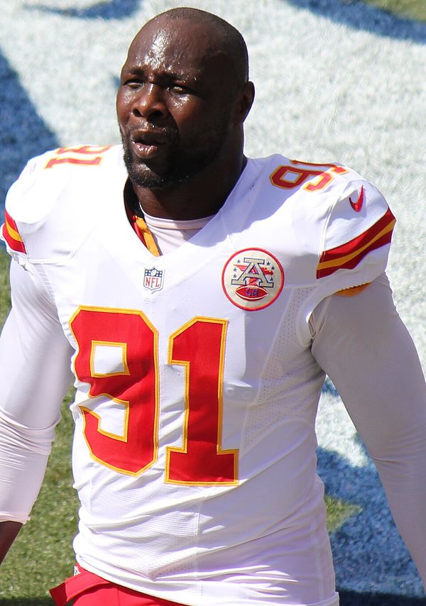 Tamba Hali with the Kansas City Chiefs, 2014