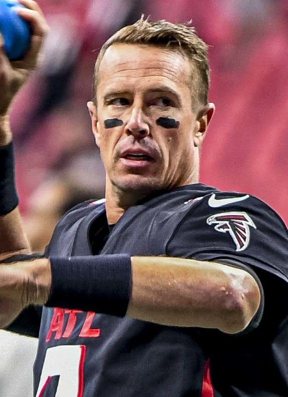 Matt Ryan with the Atlanta Falcons, 2021