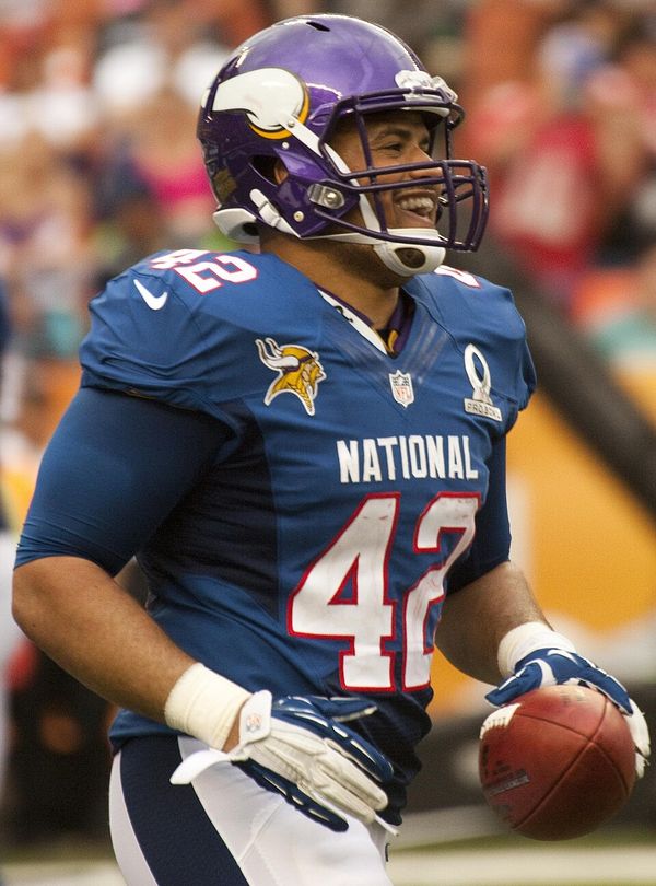Jerome Felton with the Minnesota Vikings, 2013