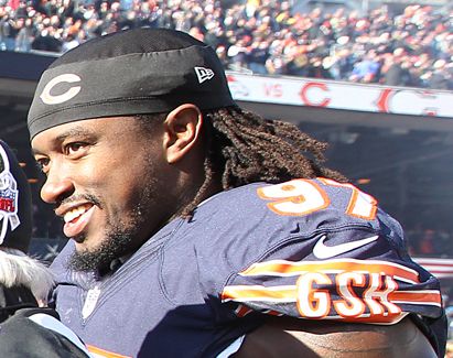 Willie Young with the Chicago Bears, 2015