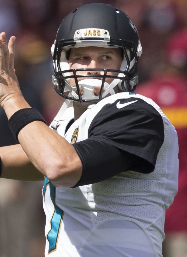 Chad Henne with the Jacksonville Jaguars, 2014