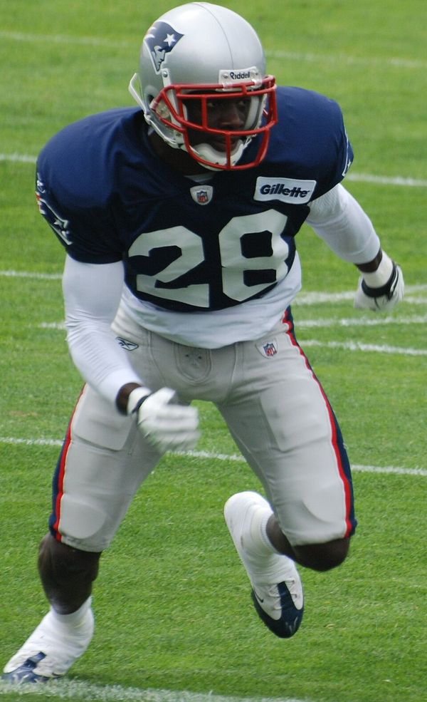 Darius Butler with the New England Patriots