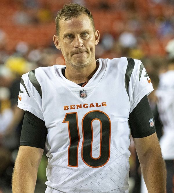 Kevin Huber with the Cincinnati Bengals, 2021