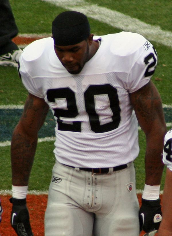 Darren McFadden with the Las Vegas Raiders