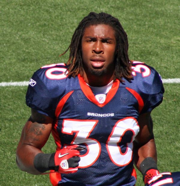 David Bruton with the Denver Broncos, 2010