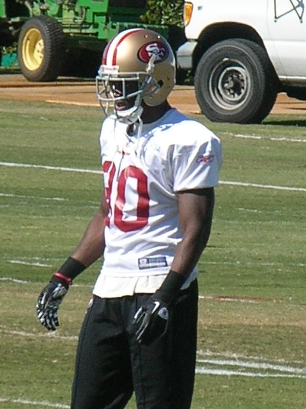 Reggie Smith with the San Francisco 49ers, 2010