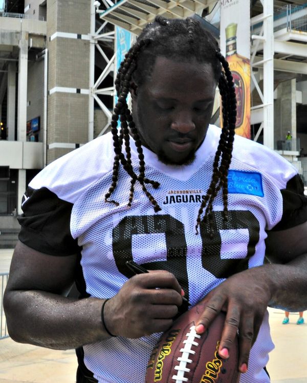 Sen'Derrick Marks with the Jacksonville Jaguars, 2014