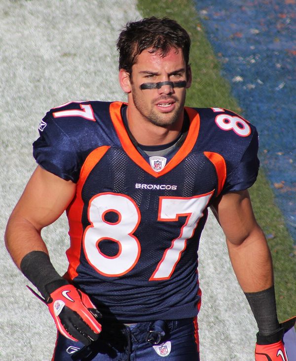 Eric Decker with the Denver Broncos, 2010