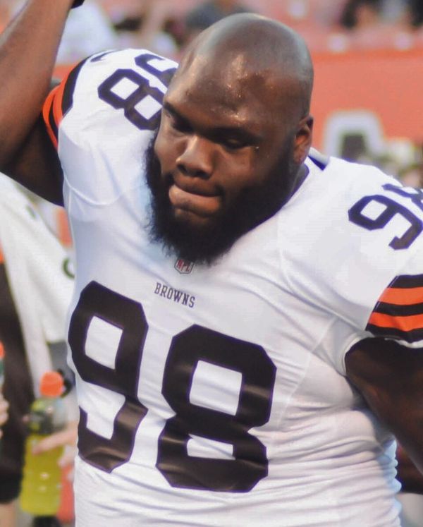Phil Taylor with the Cleveland Browns, 2014