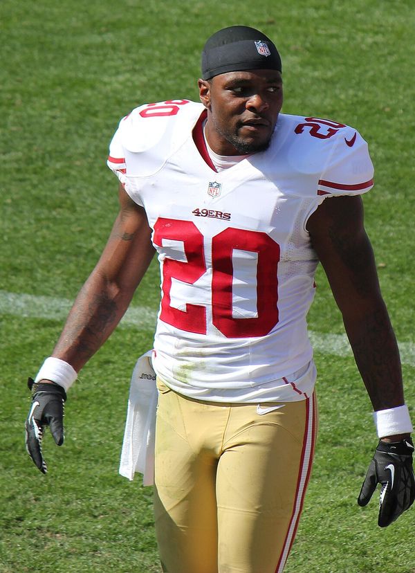Perrish Cox with the San Francisco 49ers, 2012