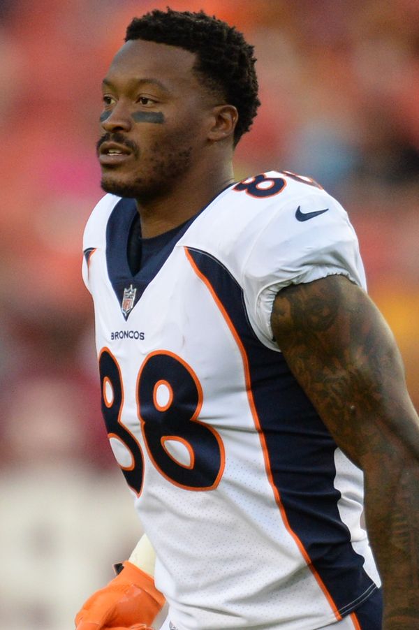Demaryius Thomas with the Houston Texans, 2018