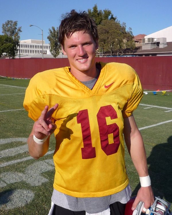 Mitch Mustain at USC, 2008