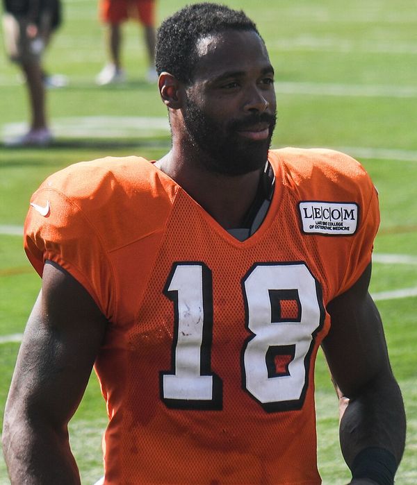 Kenny Britt with the New England Patriots, 2017